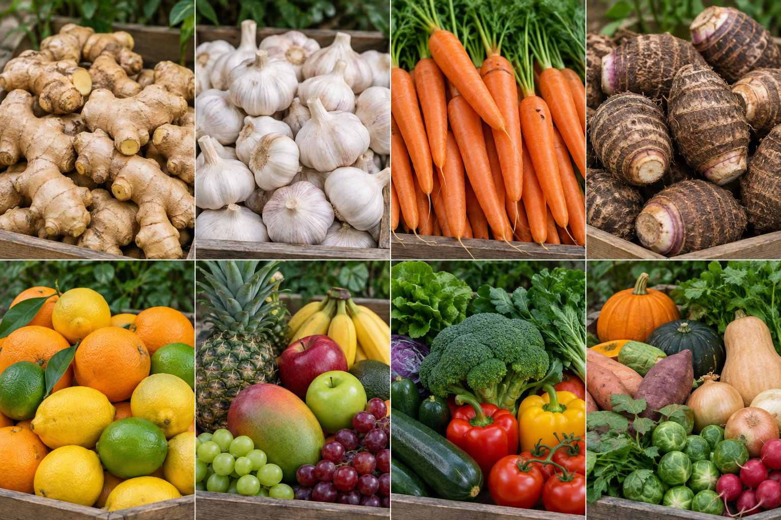 Ginger fresh produce